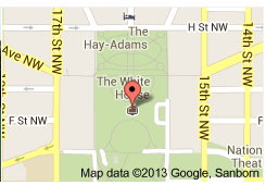 White house address map