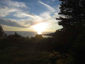 Almost Sunset, Monhegan Island in Maine