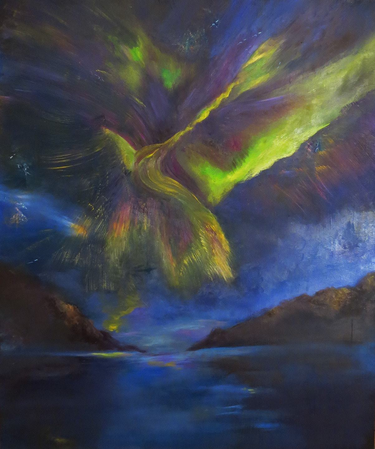 Paintings by Greer Jonas — Sky Bird