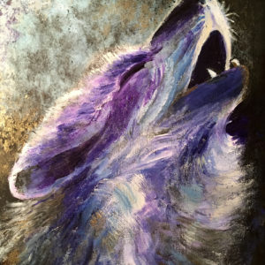 Wolf Spirit- arichival prints from original paintings by Greer Jonas