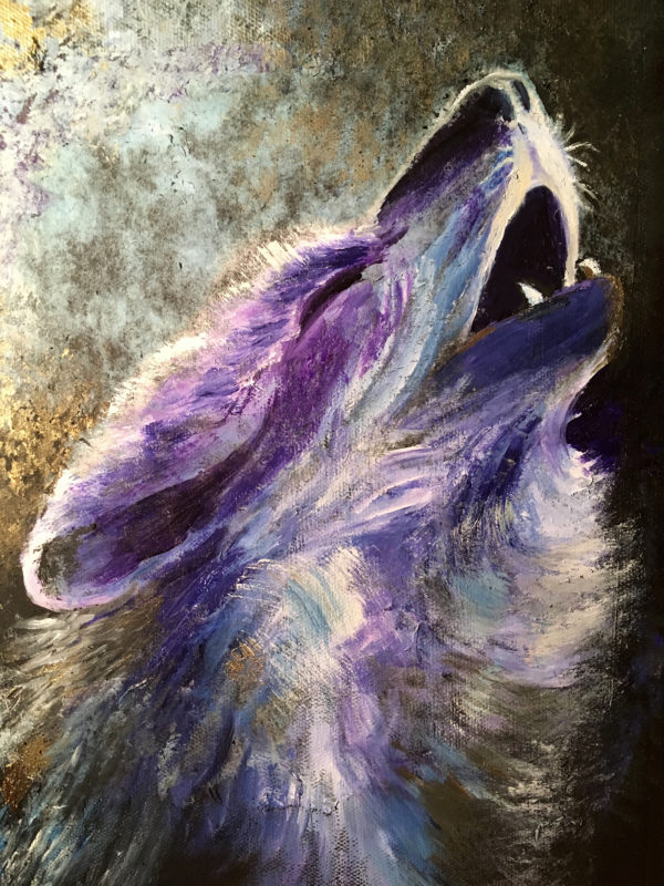 Wolf Spirit- arichival prints from original paintings by Greer Jonas