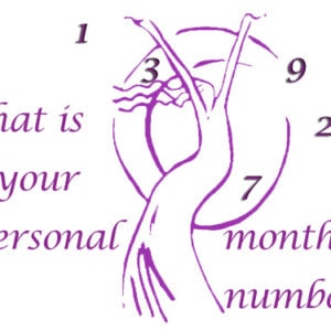 find your personal month number