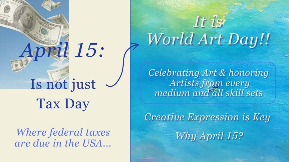 4 月 15 日世界藝術日